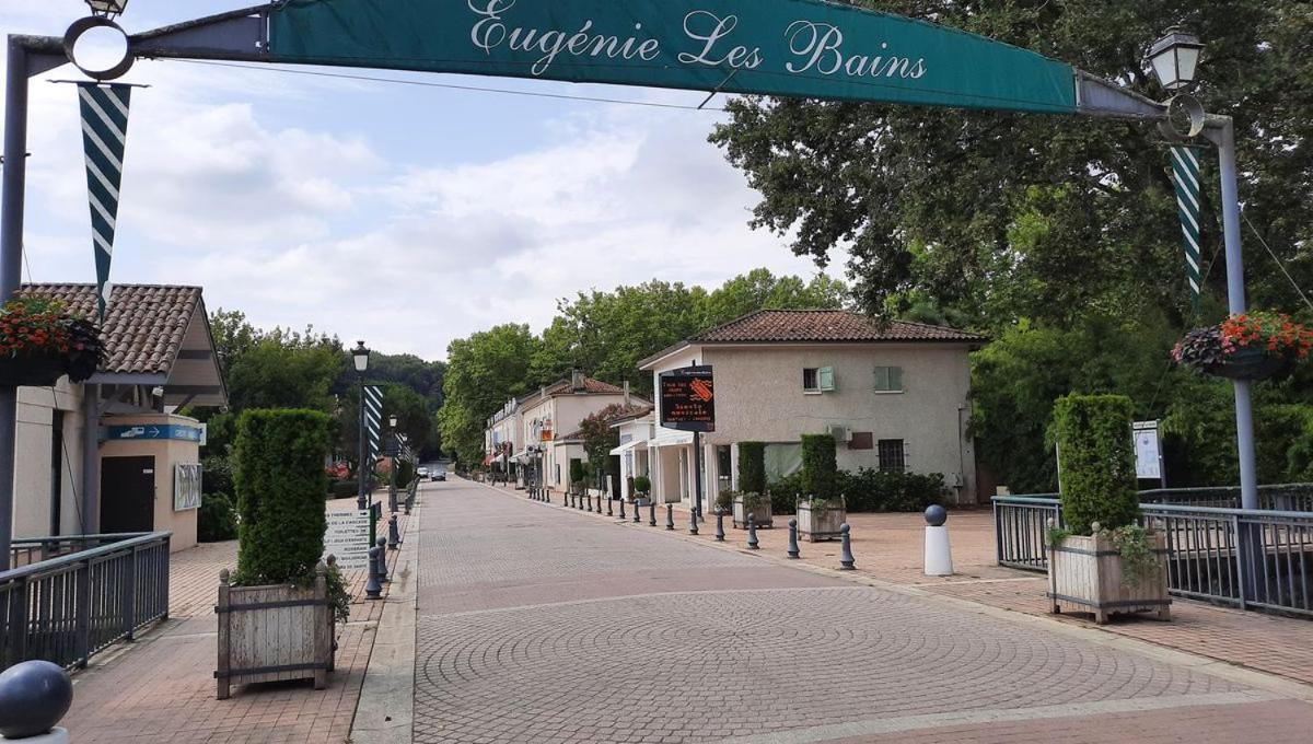 Apartament Les Albizias 5 Eugenie-les-Bains Zewnętrze zdjęcie